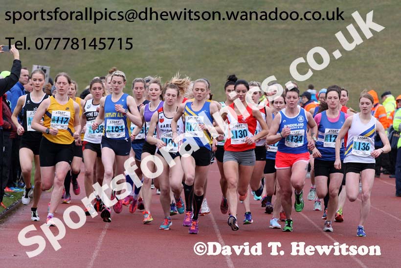 Senior womens Northern 6 Stage Road Relay, Sunderland. Photo: David T. Hewitson/Sports for All Pics